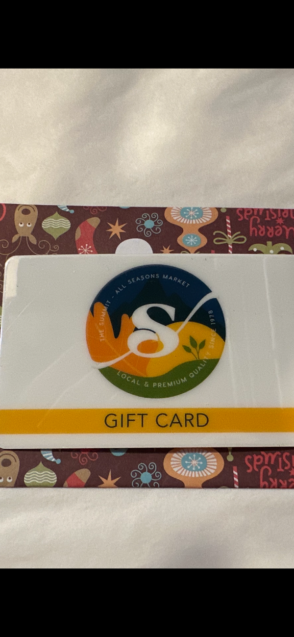 $25 All Seasons Gift Card