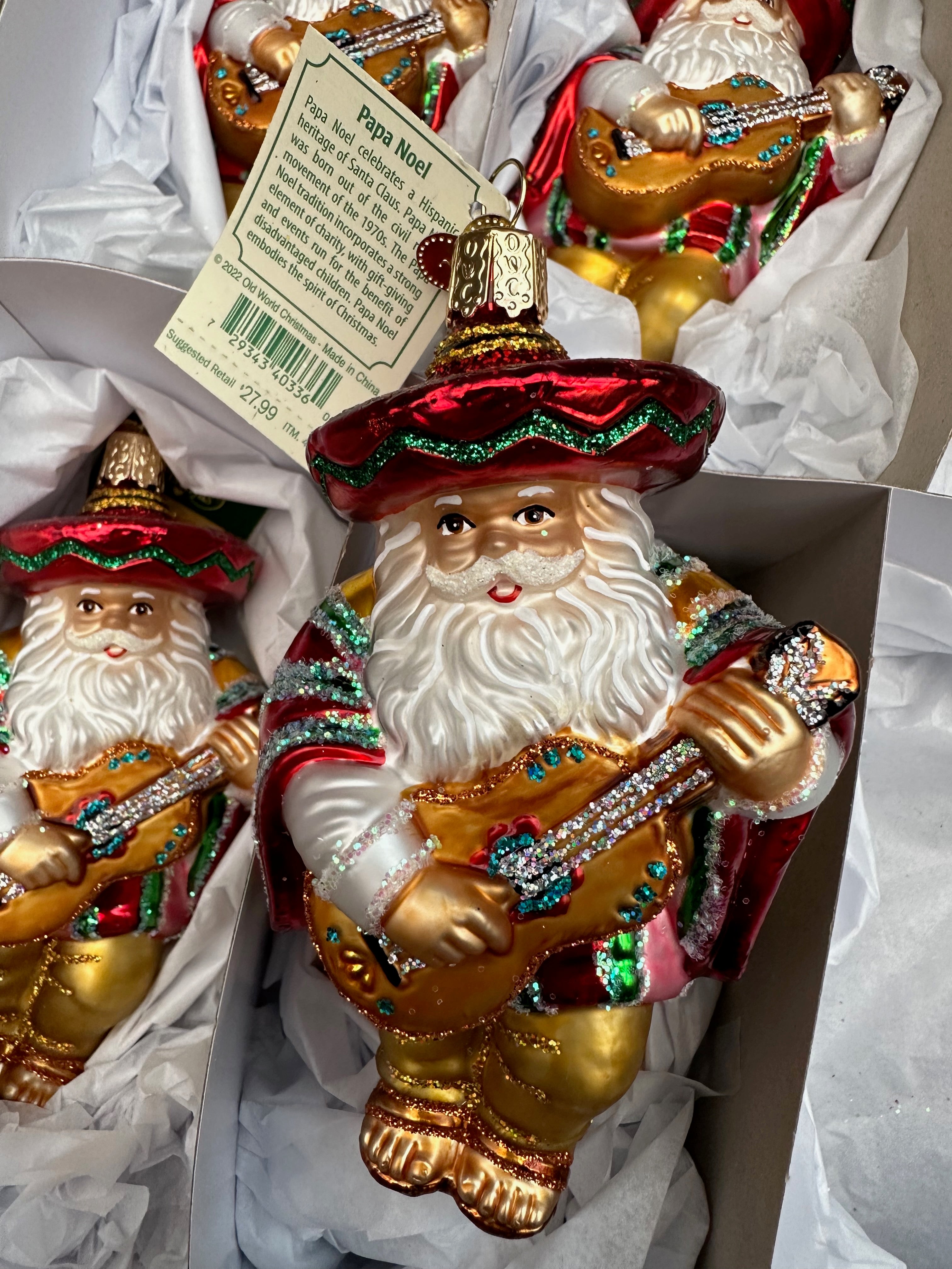 Papa Noel Old World Christmas Ornament