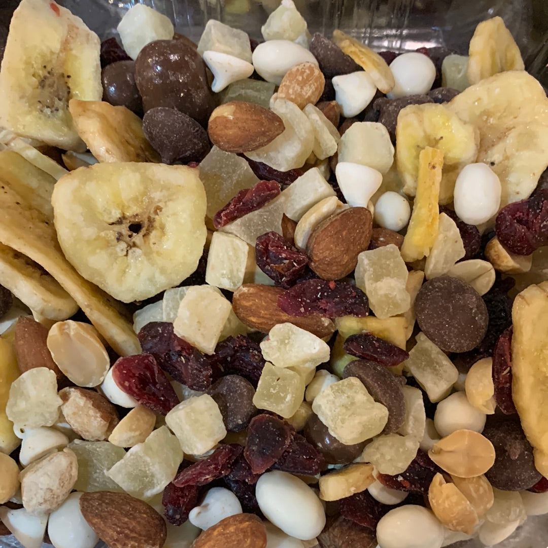 Trail Mix Banana Split Delight