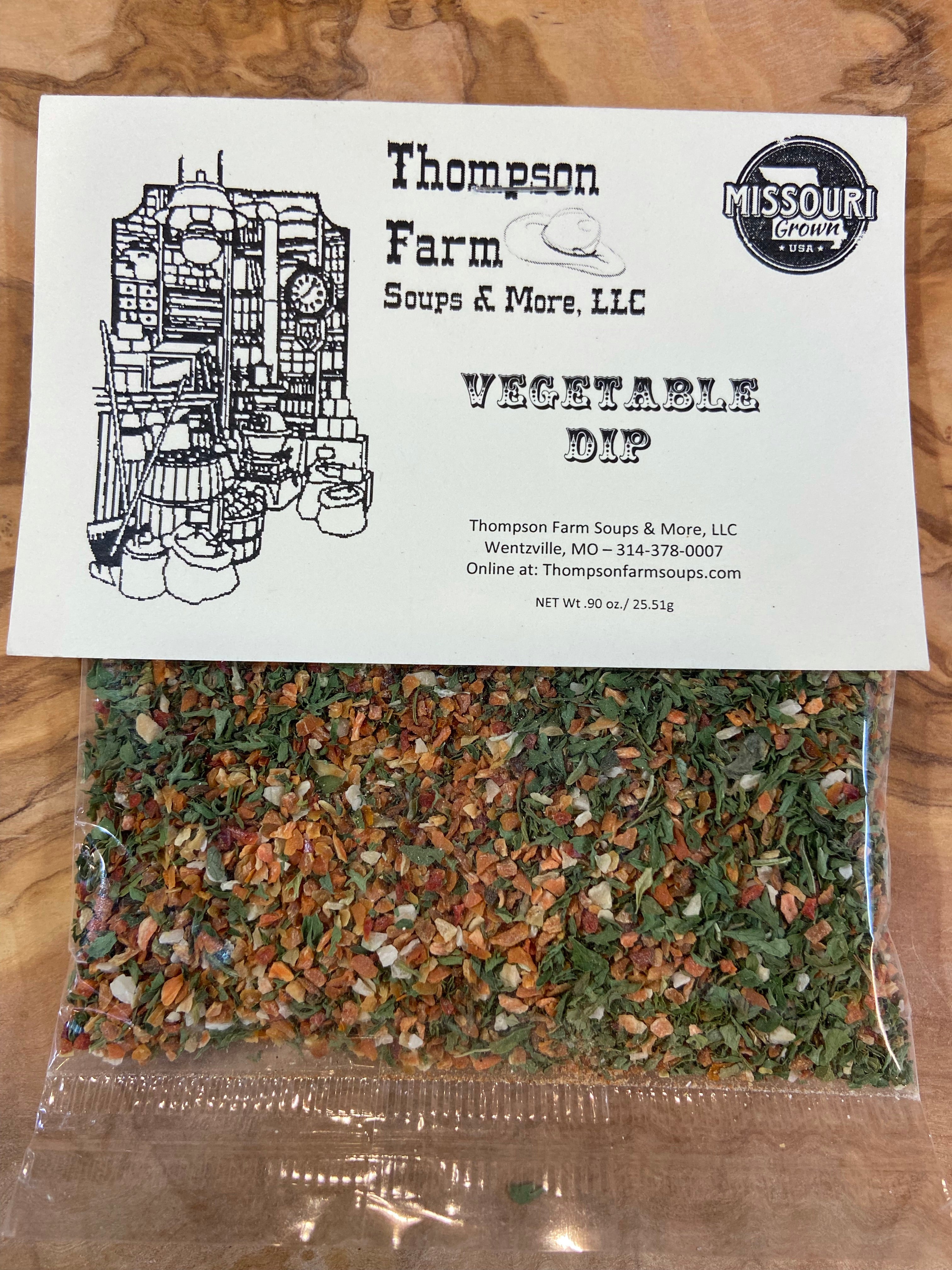 Dip Mixes Thompson Farms