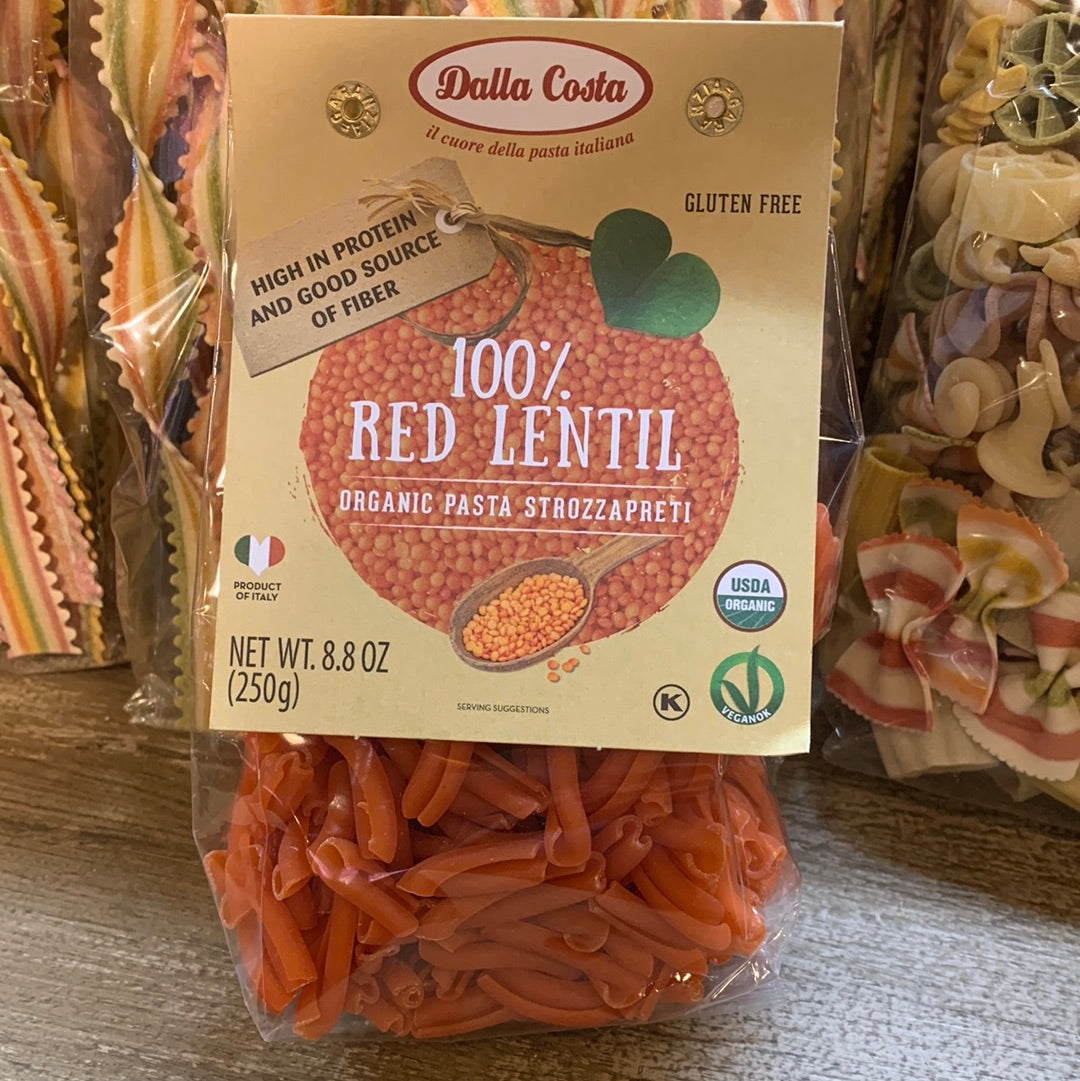 Pasta Red Lentil Organic