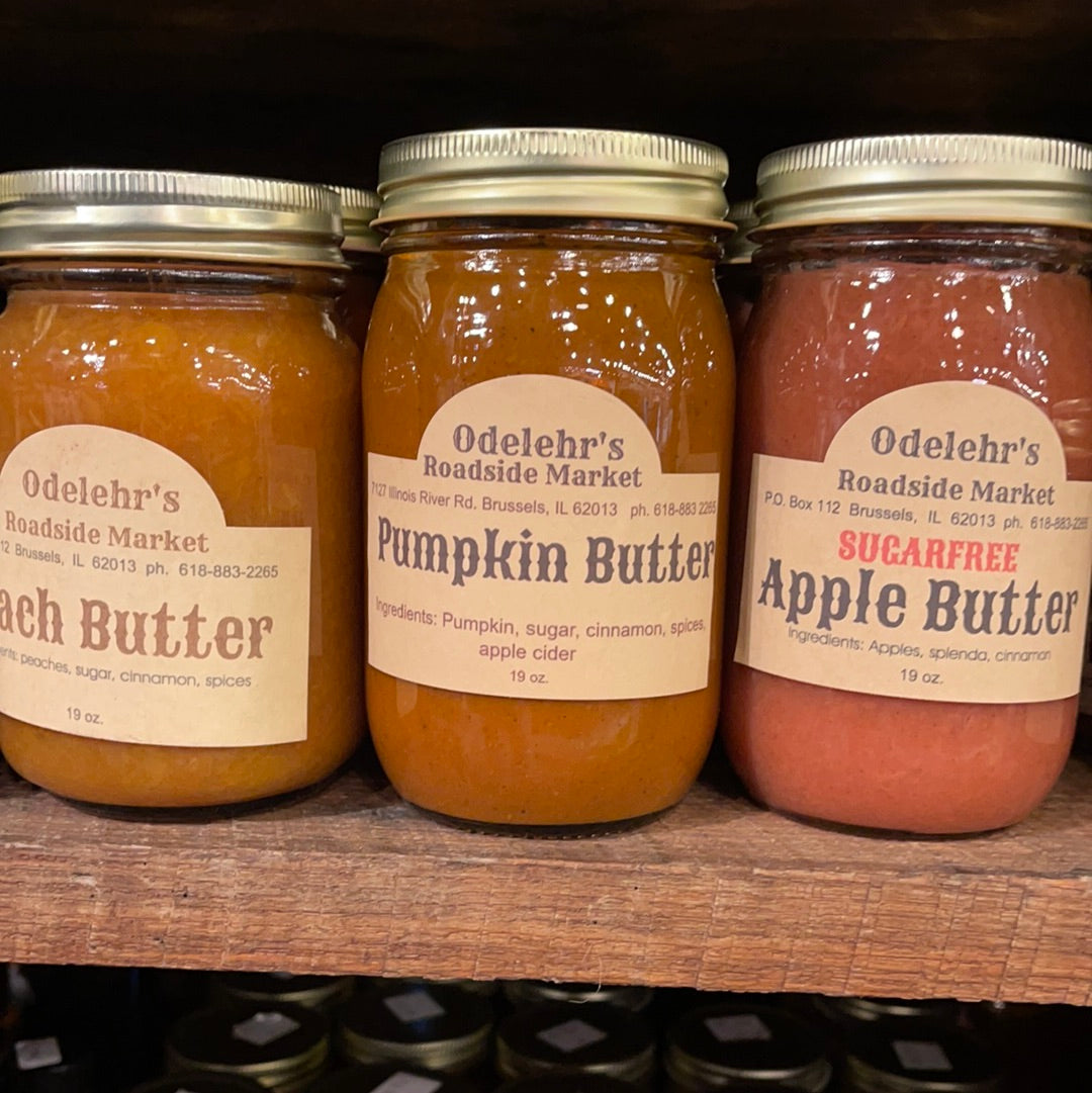 Fruit Butters. Odelehr’s Local