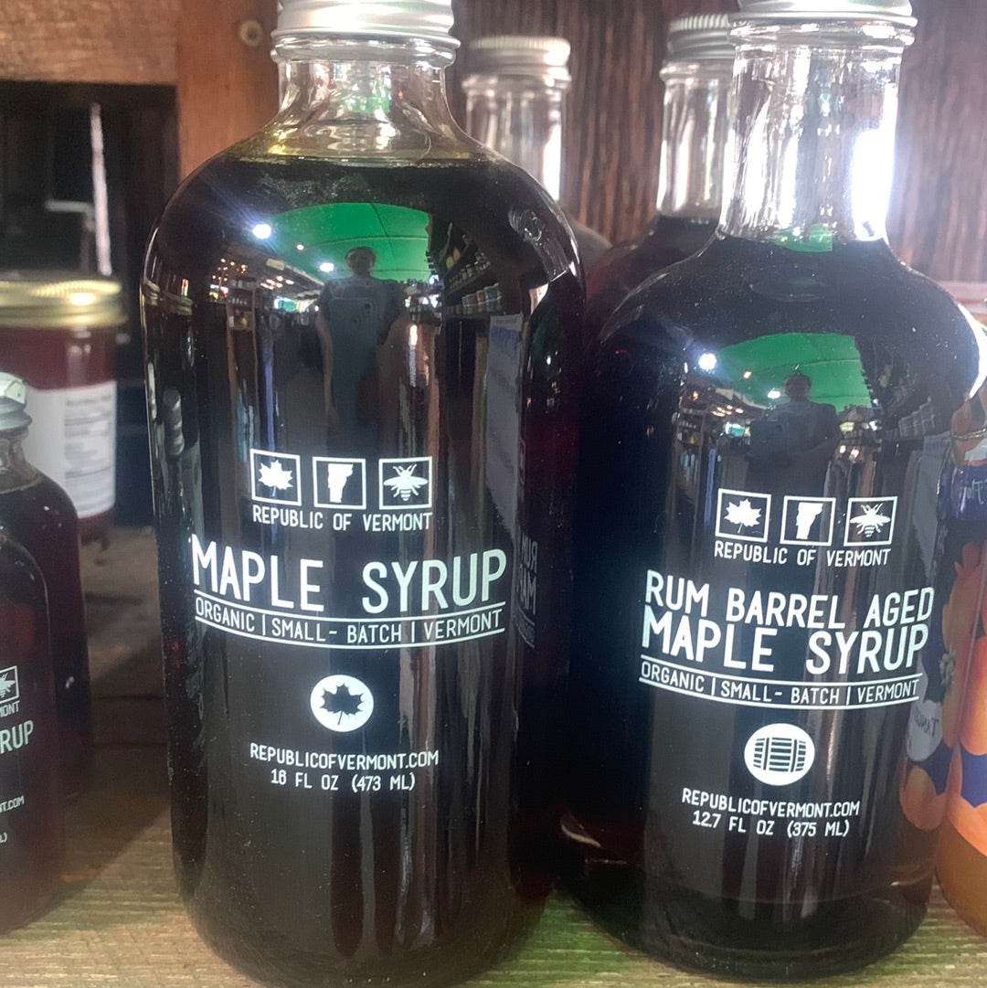 Republic of Vermont Maple syrup