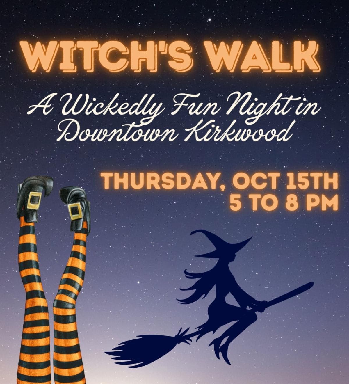 Witches Walk and Moonlight Market