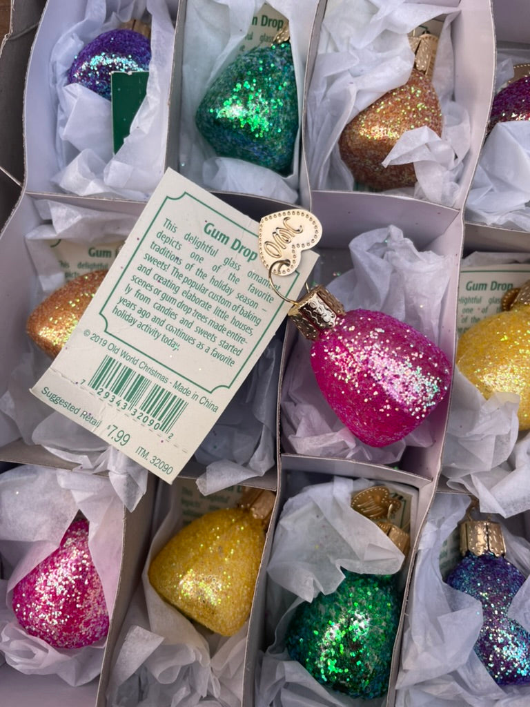 Sparkling Gum Drop Old World Christmas Ornament