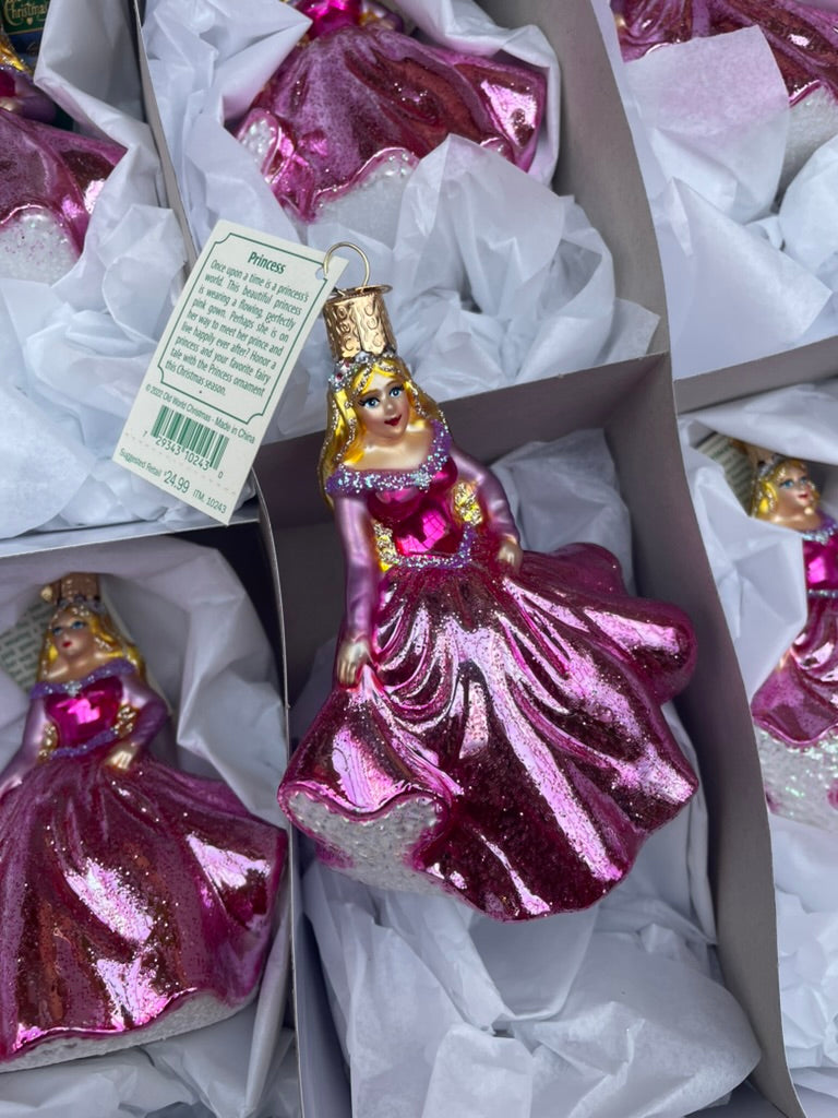 Princess Old World Christmas Ornament