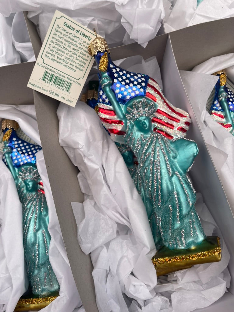 Statue of Liberty Old World Christmas Ornament