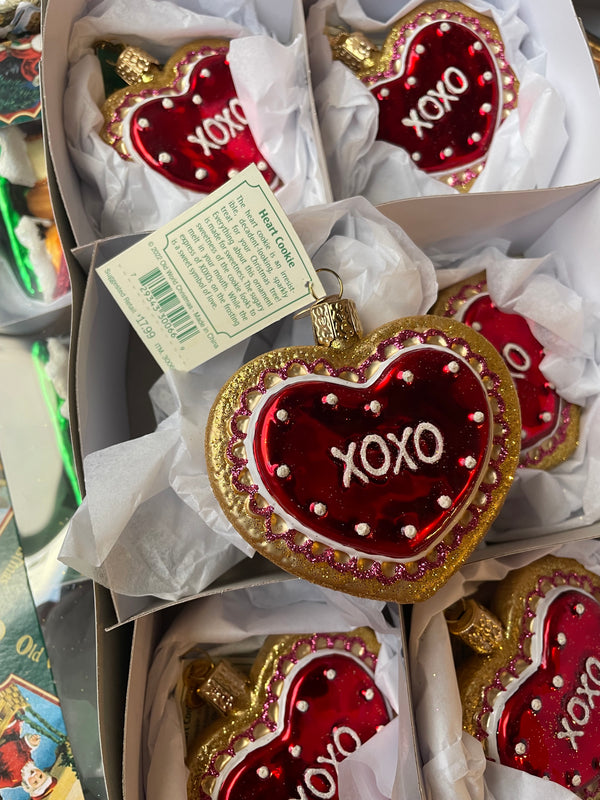 Heart Cookie Old World Christmas Ornament