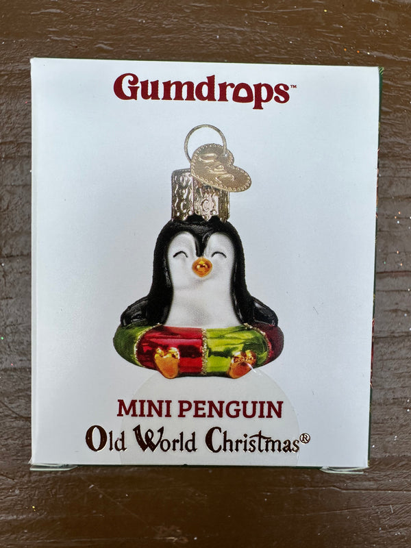 Mini Penguin Old World Christmas Ornament