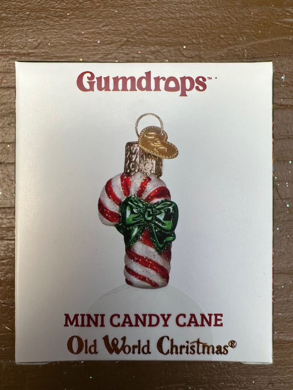 Mini Candy Cane Old World Christmas Ornament