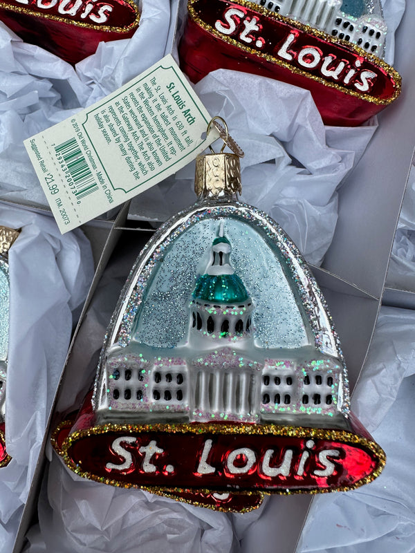 St. Louis Arch Old World Christmas Ornament