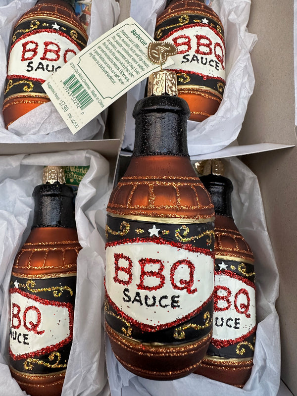 Barbecue Sauce Old World Christmas Ornament