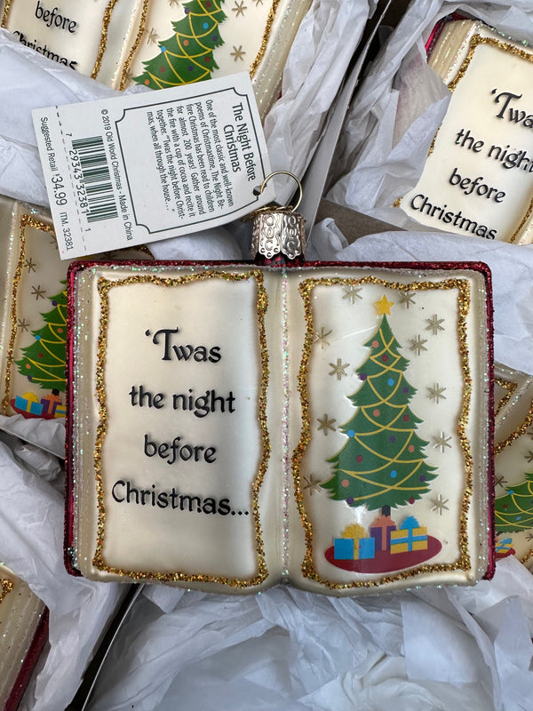 The Night Before Christmas Old World Christmas Ornament