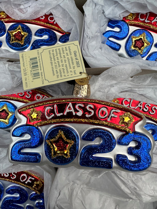 Class of 2023 Old World Christmas Ornament