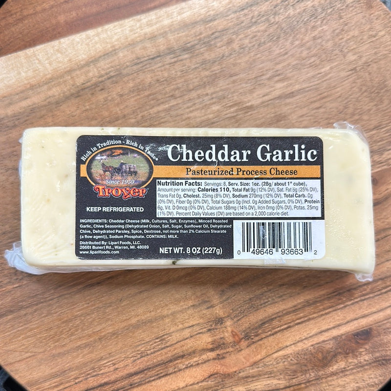 Cheese Cheddar Garlic Cheese