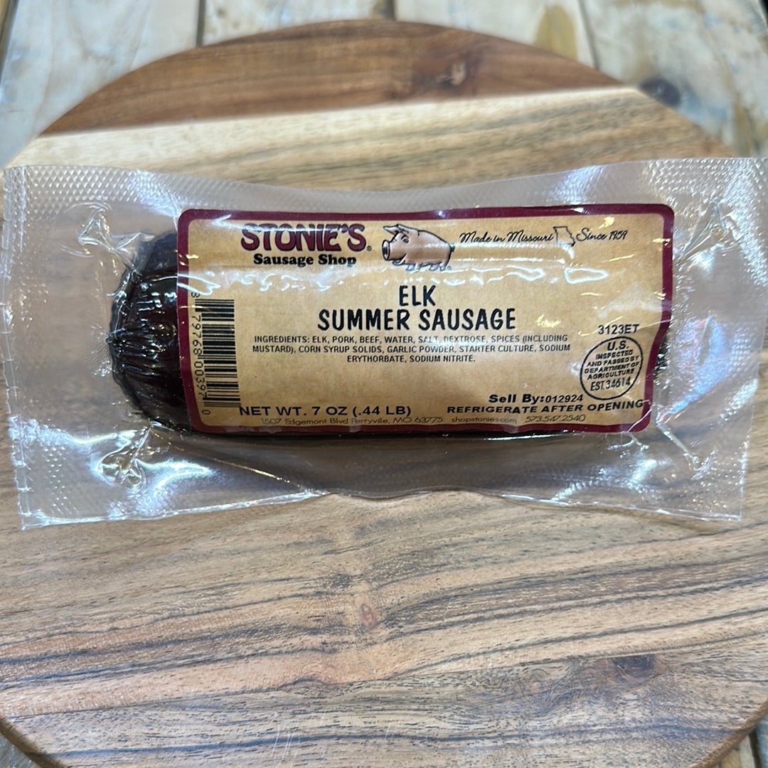 Summer Sausage Elk Local