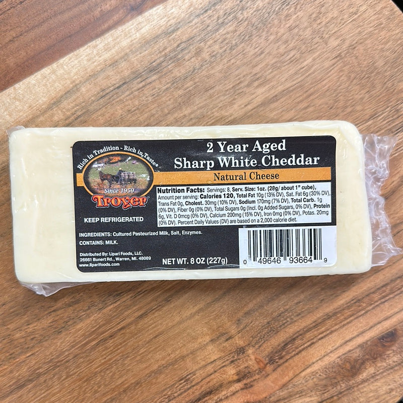 Cheese 2 Year Aged Sharp White Cheddar
