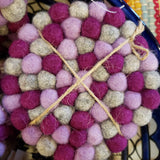 Woolen Coaster Set