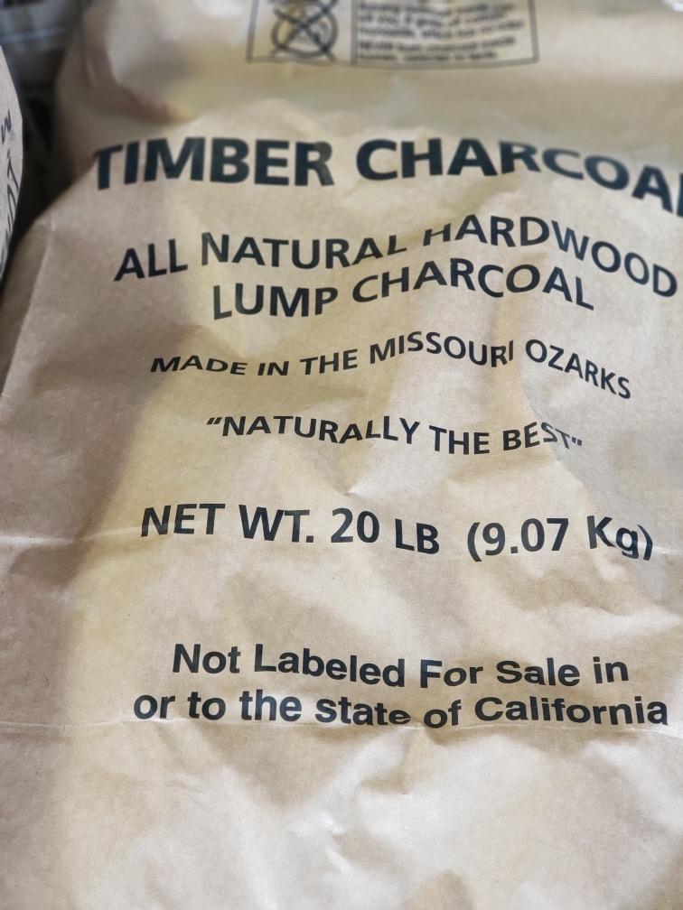 Local! All Natural Hardwood Charcoal