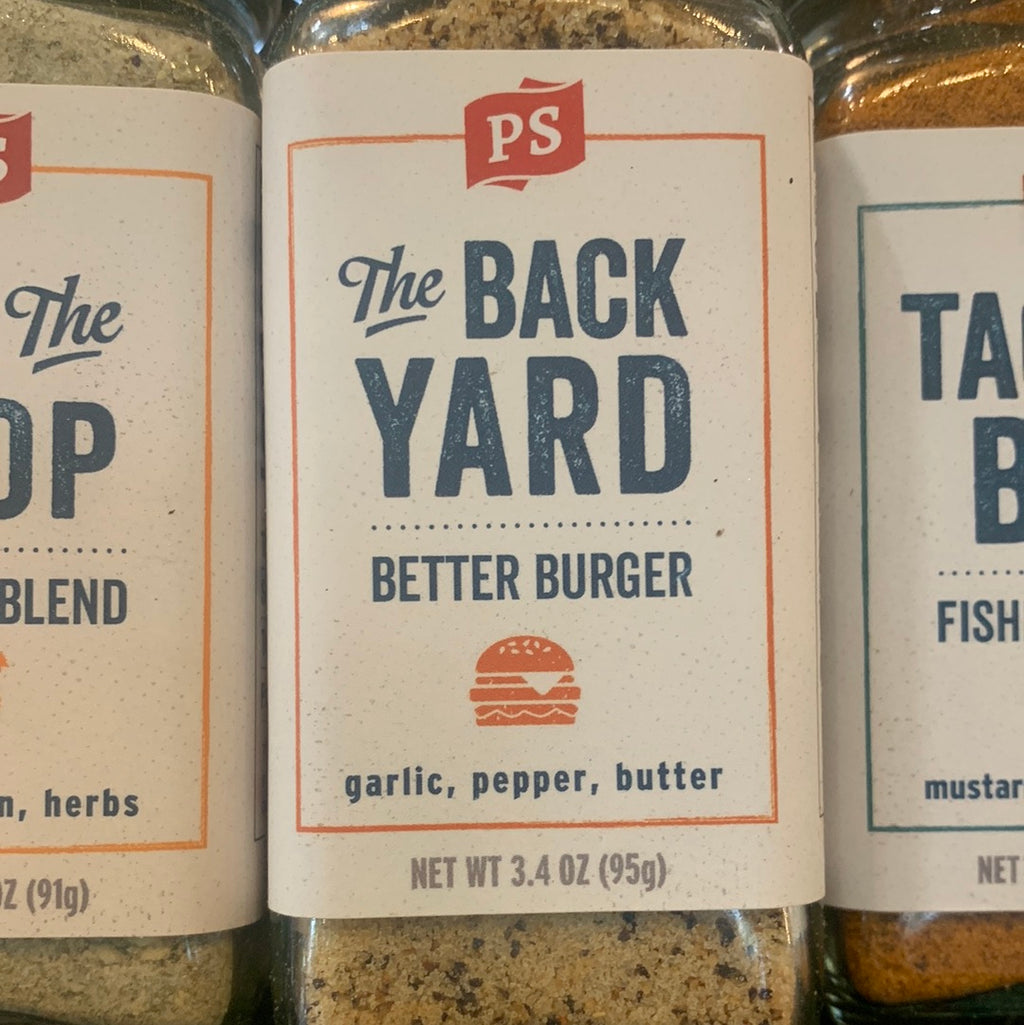 The Backyard - Better Burger Seasoning by PS Seasoning (3.4 oz