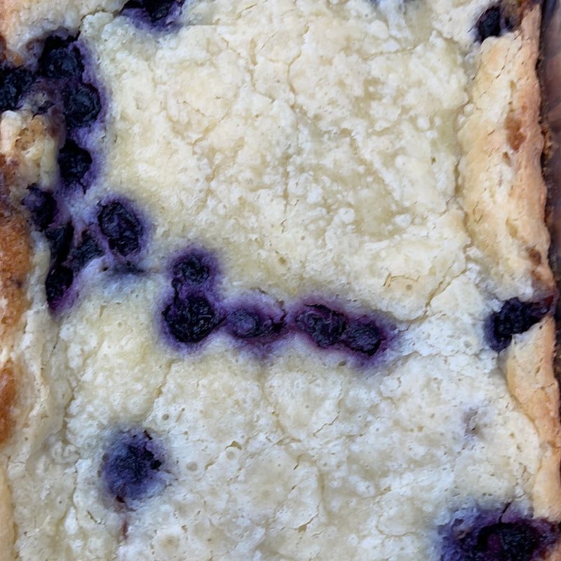 Gooey Butter Cake, Blueberry